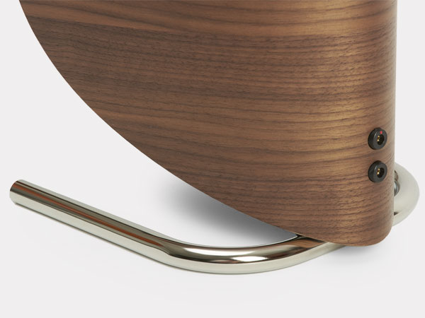 The beautiful back of the Moxie loudspeaker